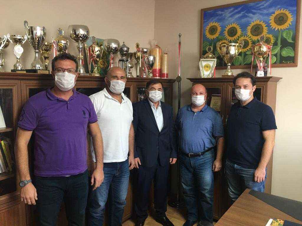 Musa Aydın’dan, Trakya Birlik Kulübü’ne ziyaret