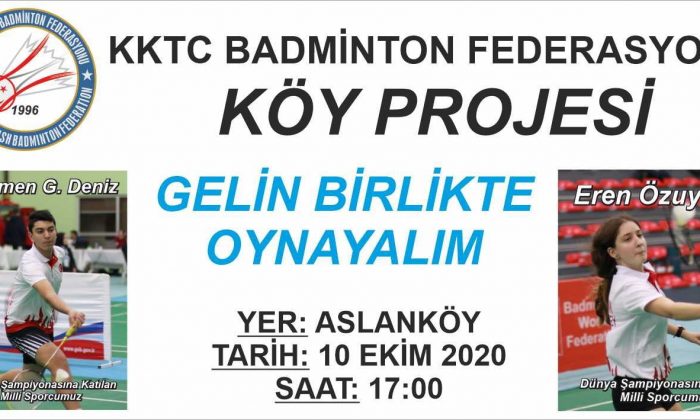 Badminton Federasyonu’ndan KKTC köylerine yardım   