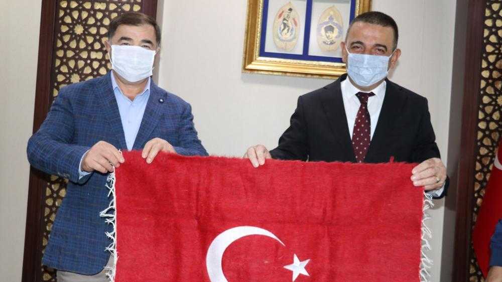 TGF Başkanı Musa Aydın, Vali Hacıbektaşoğlu’nu ziyaret etti