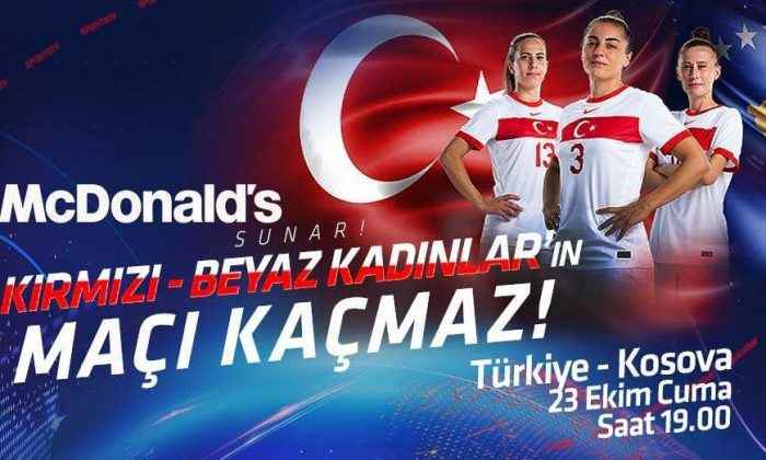 A Milli Kadın Futbol Takımın maç yayınları sportstv’de