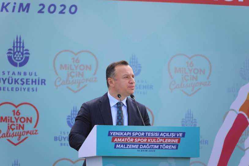 İBB’den spora tesis ve ekipman desteği