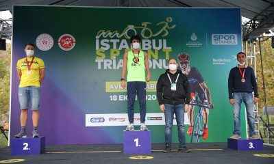 İstanbul Sprint Triatlonu 300 sporcuyu ağırladı…