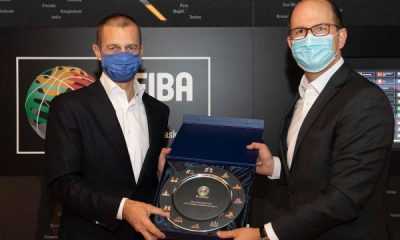 UEFA Başkanı Ceferin FIBA’yı ziyaret etti   
