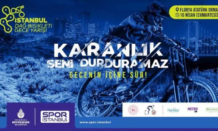 Spor İstanbul’dan Dağ Bisikleti Gece Yarışı