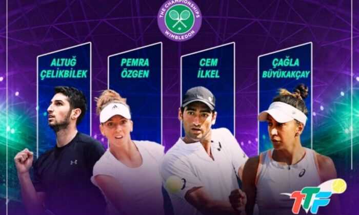 Wimbledon Elemelerinde Dört Türk