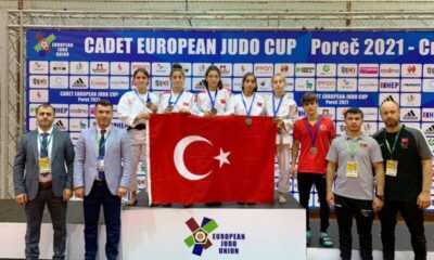 Gençler Avrupa Judo Kupası ilk gününde 5 madalya