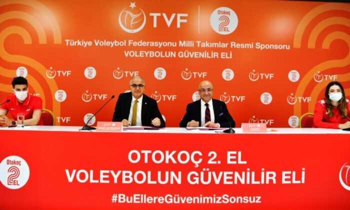 Türkiye Voleybol Federasyonu (TVF), Otokoç 2. El ile Sponsorluk Anlaşması İmzaladı