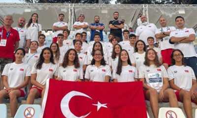 Avrupa Gençler Yüzme Şampiyonası’nda 15 Madalya Kazandık