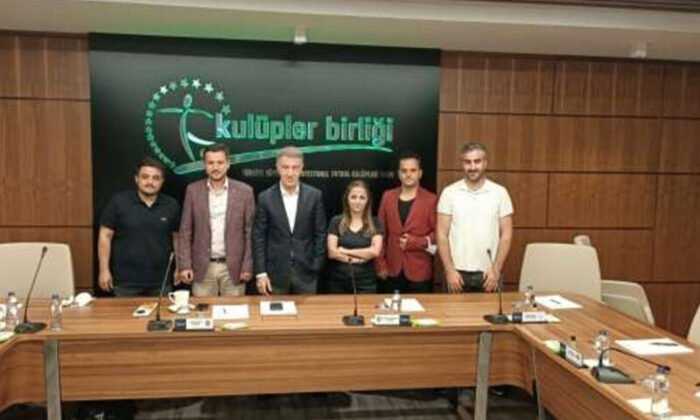 TSYD Trabzon Şubesi Kulüpler Birliği Başkanı Ahmet Ağaoğlu’na Hayırlı Olsun Ziyareti