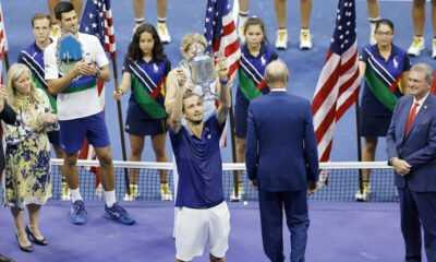ABD Açık Tenis Turnuvası Tek Erkeklerde şampiyon Medvedev