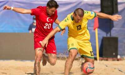 Plaj Futbolu Milli Takımı Litvanya’ya 3-0 Yenildi