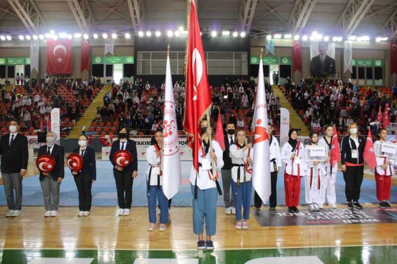 Türkiye Taekwondo Poomsae Şampiyonası Açılış Töreni Yapıldı