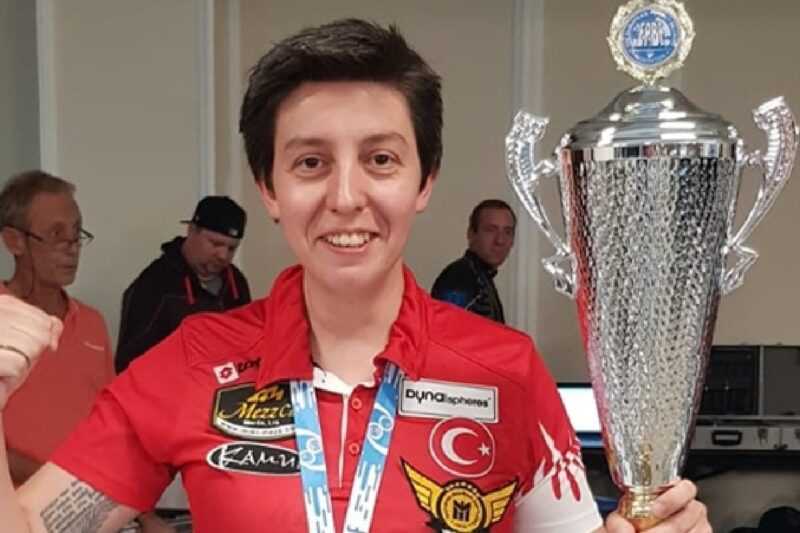Bilardocu Eylül Kibaroğlu Avrupa Şampiyonu