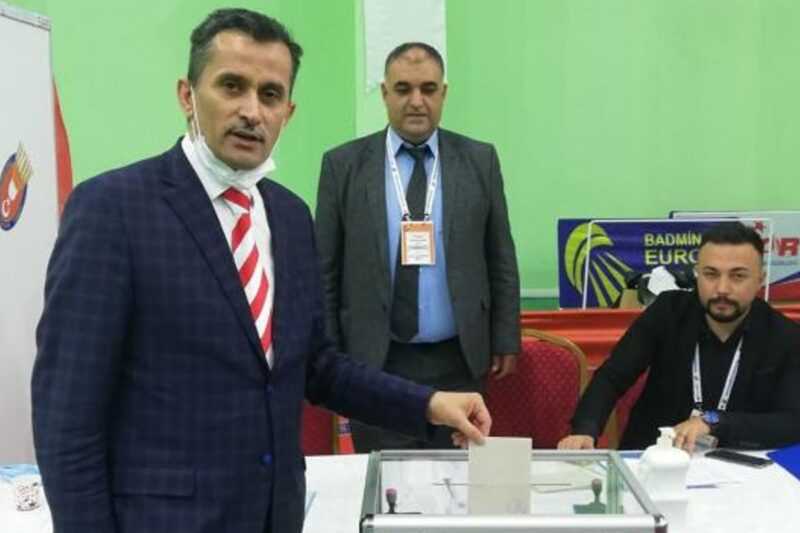 Murat Özmekik Yeniden Türkiye Badminton Federasyonu Başkanı Seçildi