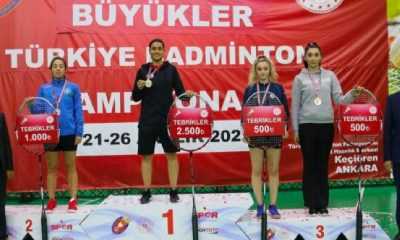 Badminton Türkiye Şampiyonası Ankara’da Son Buldu