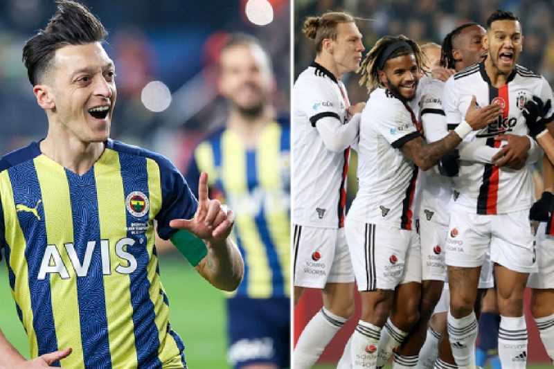 Fenerbahçe ile Beşiktaş 2-2 Berabere Kaldı