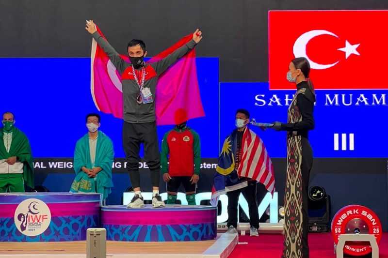 Halterci Muammer Şahin Bronz Madalya Kazandı