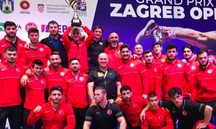 Milli Güreşçiler, Zagreb Open’da Şampiyon
