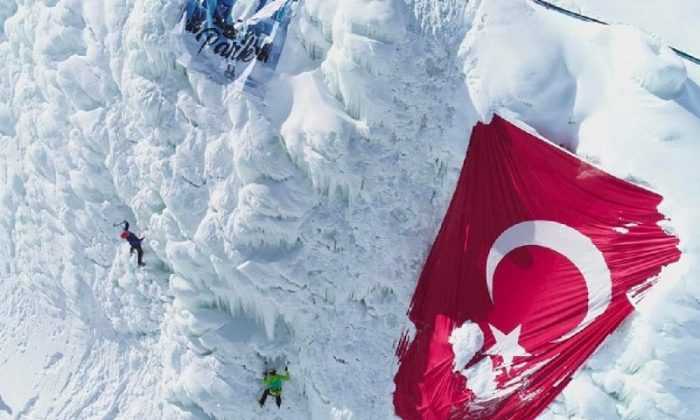 Türkiye Buz Tırmanış Şampiyonası Erzurum’da Başladı