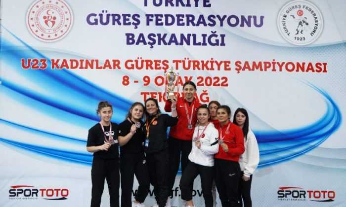 Türkiye U23 Kadınlar Serbest Güreş Şampiyonası Sona Erdi