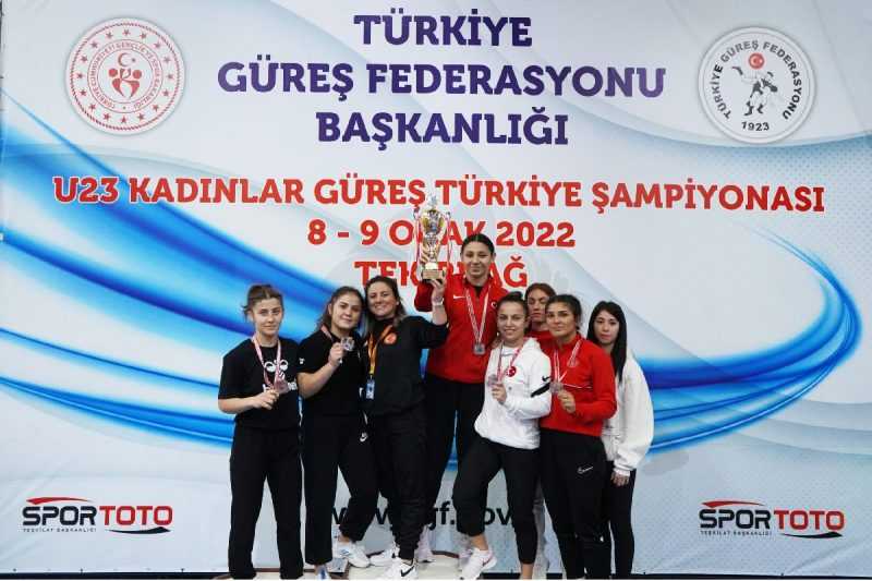 Türkiye U23 Kadınlar Serbest Güreş Şampiyonası Sona Erdi