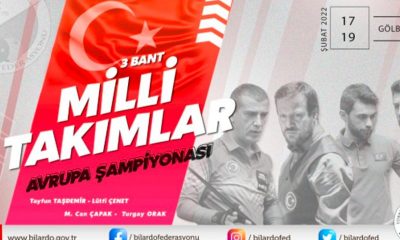 3 Bant Milli Takımlar Avrupa Şampiyonası Ankara’da Gerçekleşecek