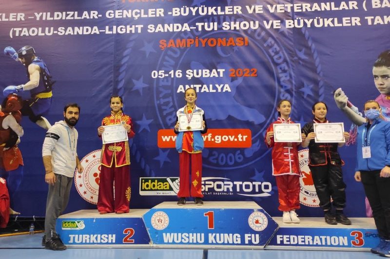Karaman Wushu Kung Fu Takımı Şampiyonadan Başarıyla Döndü