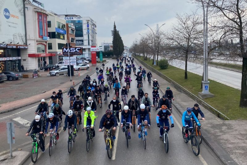 Kansere Karşı Farkındalık için Pedal Çevirdiler
