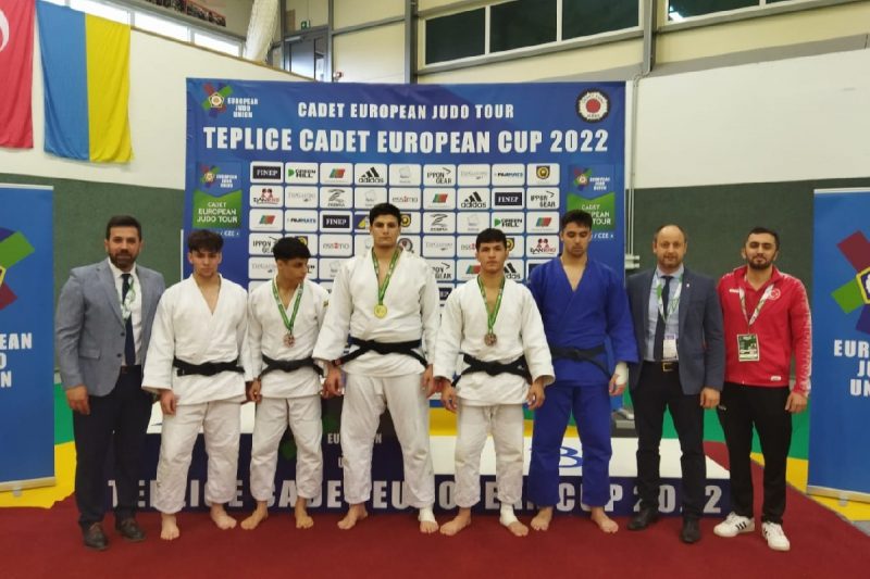 Judoda Ümitler’den, 1 Altın 2 Bronz Madalya