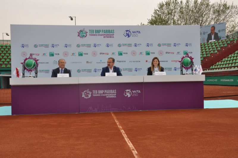 TEB BNP Paribas Tennis Championship İstanbul’un Basın Toplantısı Gerçekleşti