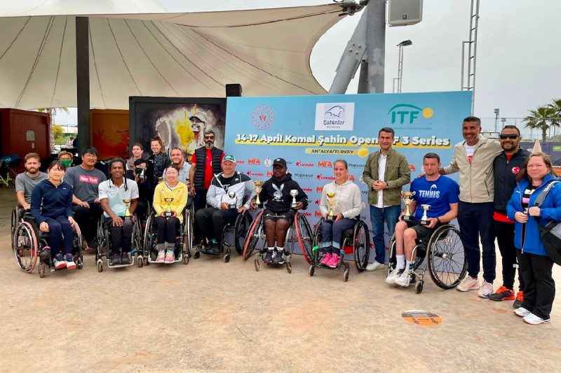 Uluslararası Tekerlekli Sandalye Tenis Turnuvası “Kemal Şahin Open” Sona Erdi