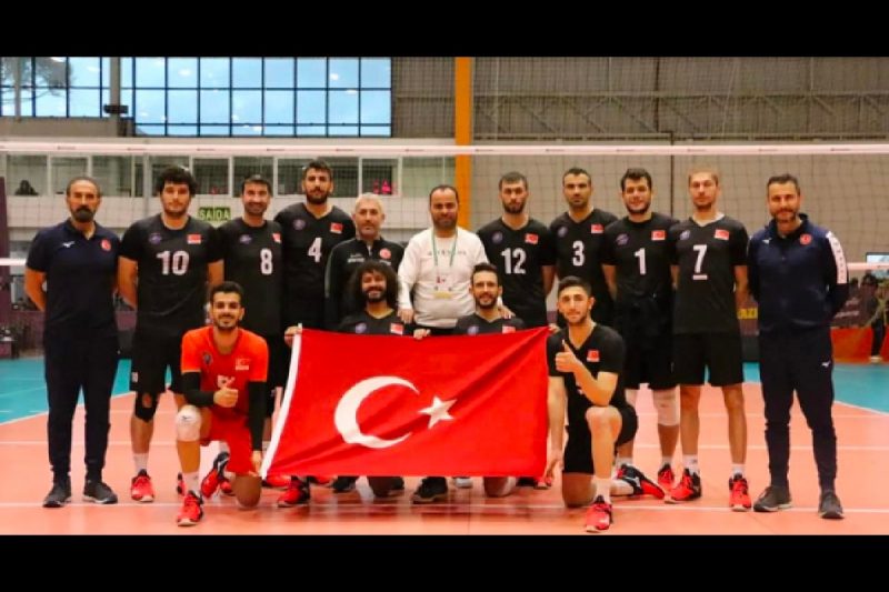 İşitme Engelli Erkek Milli Voleybolcular Unvanını Korudu