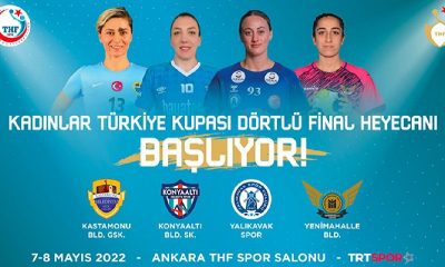 Kadınlar Hentbol Türkiye Kupası Dörtlü Final Maçları 7-8 Mayıs’ta Ankara’da