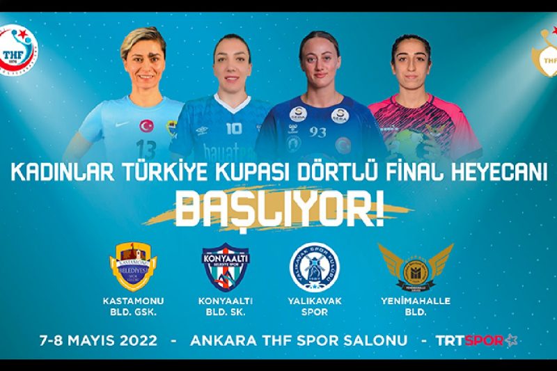 Kadınlar Hentbol Türkiye Kupası Dörtlü Final Maçları 7-8 Mayıs’ta Ankara’da
