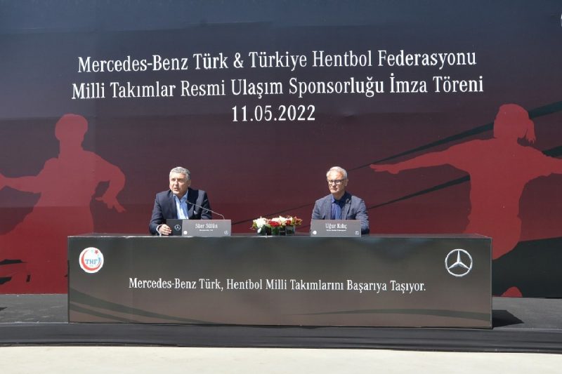 Mercedes Benz Türk Hentbol Milli Takimlari Resmi Ulaşim Sponsoru oldu 1