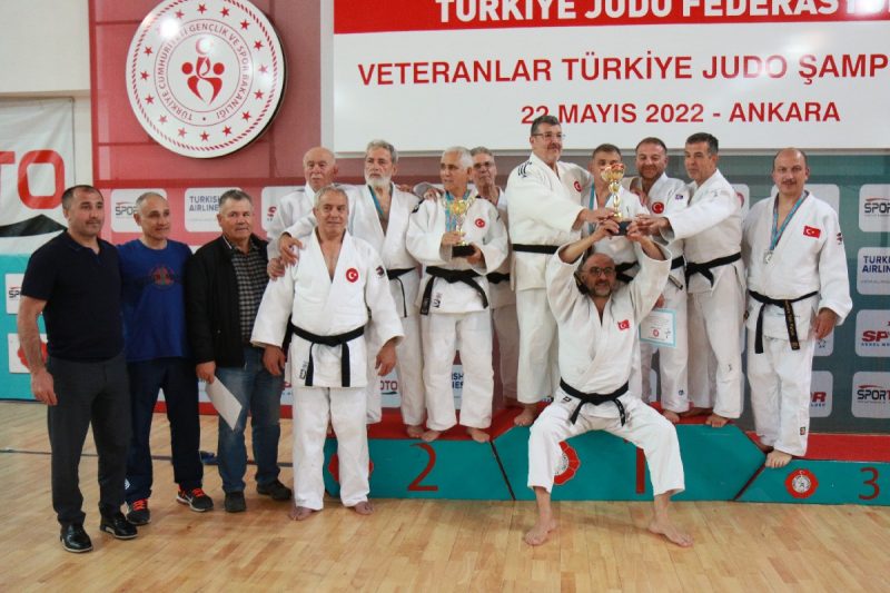 Veteranlar Türkiye Judo Şampiyonası Yapıldı