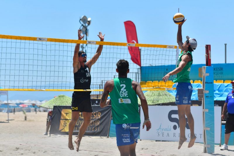 CEV Plaj Voleybolu VW Beach Pro Tour Balıkesir Futures Turnuvası Başladı