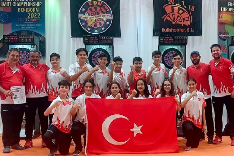 Dartta Genç Milliler, Avrupa Şampiyonu