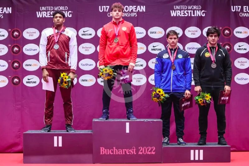 U17 Avrupa Güreş Şampiyonası’nda Millilerden 15 Madalya