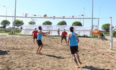 Arhavi Festivali Plaj Voleybolu Turnuvası Başladı