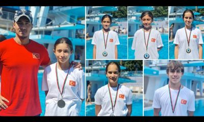 Genç Milli Yüzücülerden 2’si Altın 6 Madalya