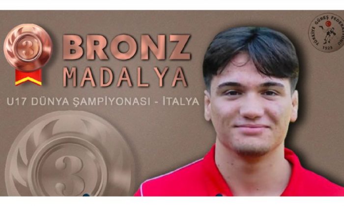 Milli Sporcu İbrahim Özdemir’den Bronz Madalya
