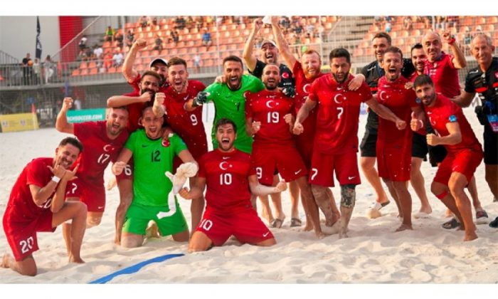 Plaj Futbolu Milli Takımı, Danimarka’yı Tek Golle Geçti