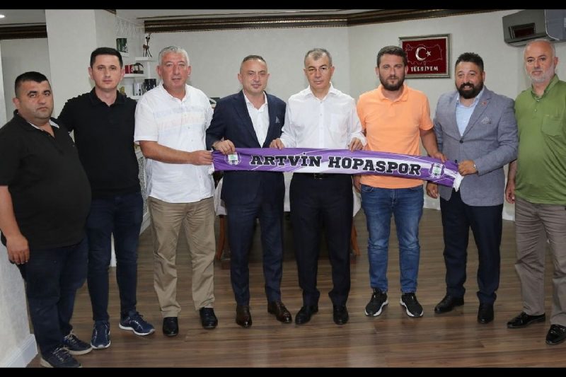 Artvin Hopaspor Yönetiminden Vali Doruk’a Ziyaret