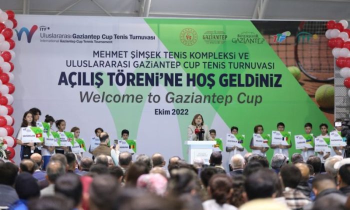 Uluslararası Tenis Turnuvası Gaziantep Cup Başladı