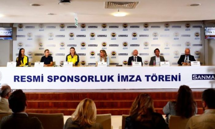 Fenerbahçe SK ile ”Sanmar” Forma Sırt Sponsorluğu Anlaşması Yaptı