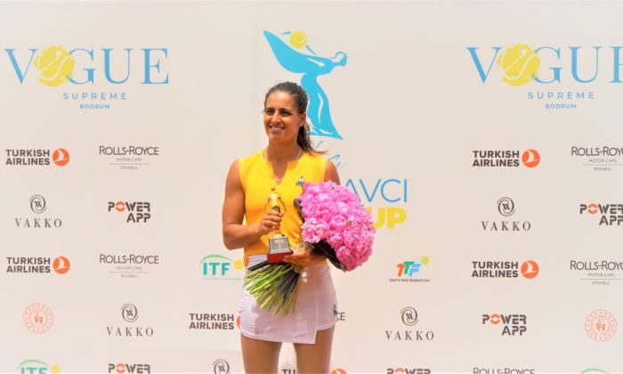 Hacı Esmer Avcı Tennis Cup’ta Şampiyon Maria Lourdes Carle