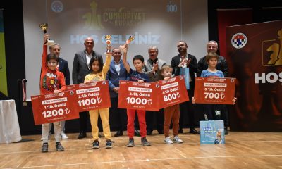 29 Ekim Cumhuriyet Kupası Satranç Turnuvası Tamamlandı