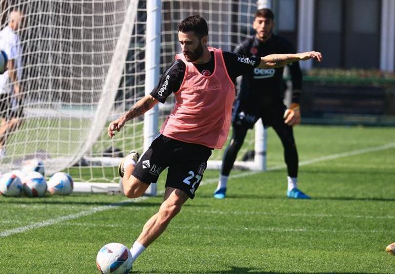 Beşiktaş, milli arada Konyaspor maçının hazırlıklarını sürdürdü