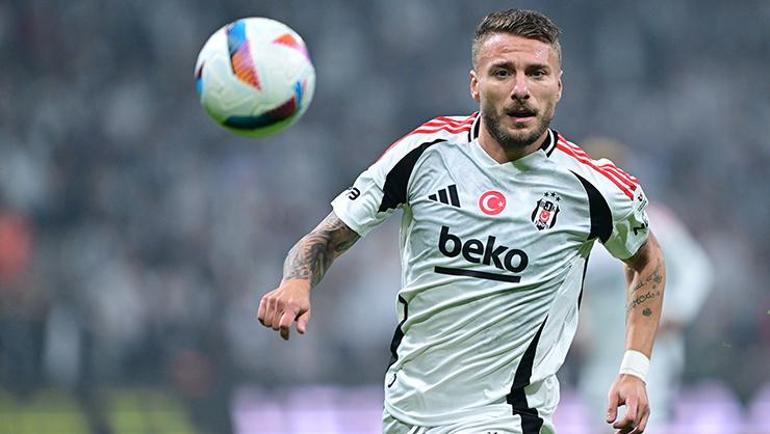 Kara Kartalin Italyan golcusu Ciro Immobile sakatligi sebebiyle bir suredir